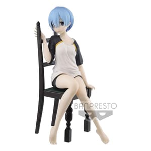 Rem - Relax Time - T-Shirt Ver. - Re:Zero - Banpresto - 4
