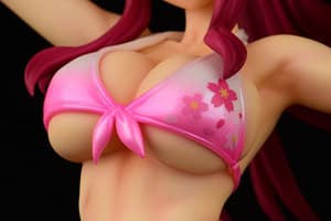 Erza Scarlet - Swimwear Gravure Style Sakura Ver. - Fairy Tail - Orca Toys - 6