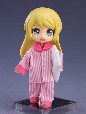 Pajamas - Pink- Nendoroid Doll Outfit Set - 1