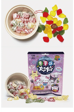 Sanrio  - Shake It Cha Cha Sanrio Fruit Gummies - Seoju - 50 g (1)
