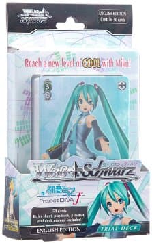 Weiss Schwarz Trial Deck - Hatsune Miku - Projekt Diva f (englische Version) - 1