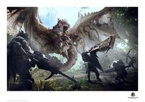 Monster Hunter Art Print - Fanatik (42 x 30 cm) - 1