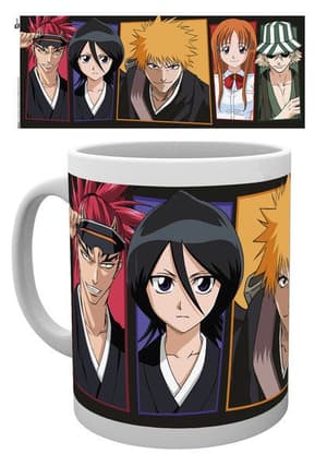 Bleach Tasse - Ichigo, Renji, Rukia, Inoue und Kisuke - 1