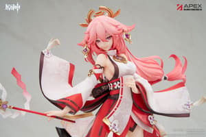 Genshin Impact PVC Statue 1/7 Yae Miko Astute Amusement Ver. (28 cm) – Apex - 9