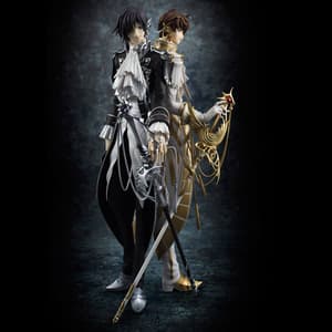 Lelouch Lamperouge et Suzaku Kururugi - Set CLAMP Works G.E.M. par Megahouse - 3