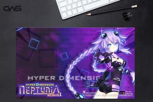 Purple Heart - Desk Mat / Playmat - Hyperdimension Neptunia - 29292 - 1