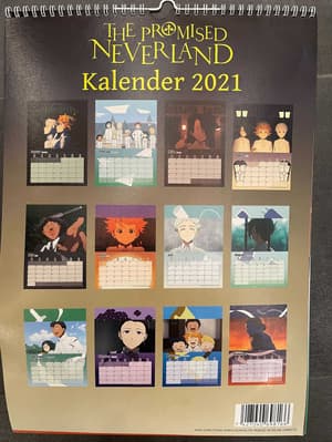 The Promised Neverland Kalender 2021 - 2