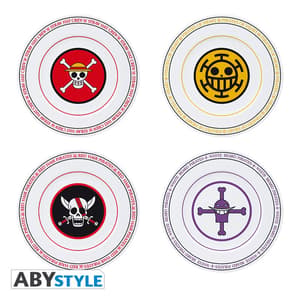 One Piece - Teller Set - Piraten Emblem - AbyStyle - 1