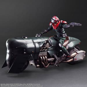 Shinra Elite Security Officer and Bike - Final Fantasy VII Remake Play Arts Kai - Square Enix - 13