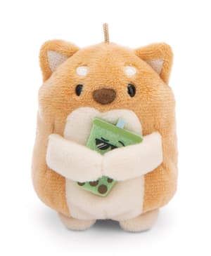 Hund Hiro - mymochi - Plüsch (mit Bubble Tee und Eisbärkostüm) (8cm)  (1)