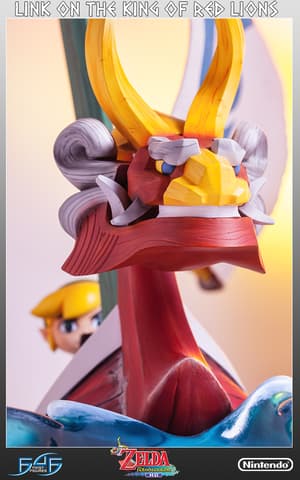 Link auf dem Roten Leuenkönig – First 4 Figures Statue - 10