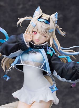 Hololive Production PVC Statue 1/7 - Advent Fuwawa Abyssgard AXGRIT Deluxe Edition (Design Coco, 27cm) - 5