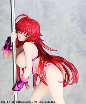 Rias Gremory - Pole Dance - Purple - Kaitendoh - 10
