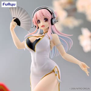 Super Sonico - White China Dress - Trio-Try-iT - Furyu - 3