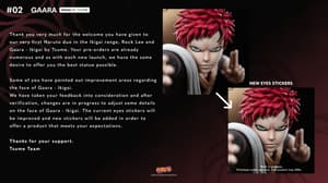 Gaara - Naruto Ikigai #2 - Tsume (1)