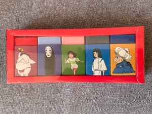 Spirited Away - Studio Ghibli - Eraser Set - Abrams & Chronicle - 2