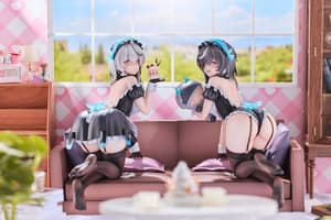Snowbreak: Containment Zone - Cherno & Meursault Apprentice Maid 1/6 PVC Statue (Deluxe 2-Pack) - 13
