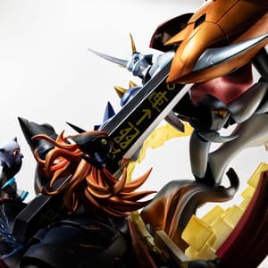 Omnimon vs Diablomon – Digimon VS Series – Megahouse Statue - 6