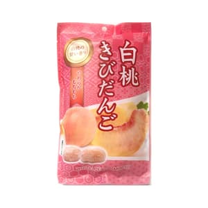 Weißer Pfirsich Kibi-Dango Mochi - Seiki - 130 g - 1