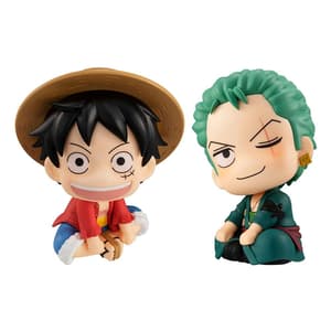 Monkey D. Ruffy und Lorenor Zorro Set - One Piece Look Up - Megahouse - 1