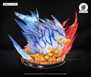 Son Goku - Kaio-Ken - Tsume HQS 1/6 Statue - 12