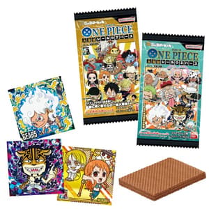 Schokoladen Waffeln mit Sammelsticker - One Piece Vol. 9 - Bandai (1)
