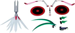 ACT MODE Symphogear GX Maria, Kirika, Shirabe Armed Gear Set - 1