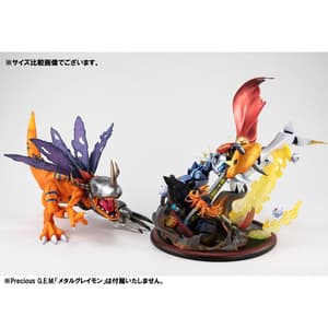 Omnimon vs Diablomon – Digimon VS Series – Megahouse Statue - 5