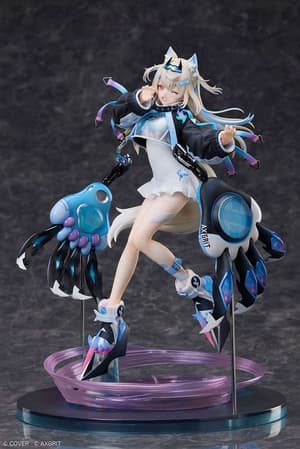 Hololive Production PVC Statue 1/7 - Advent Fuwawa Abyssgard AXGRIT Deluxe Edition (Design Coco, 27cm) - 1