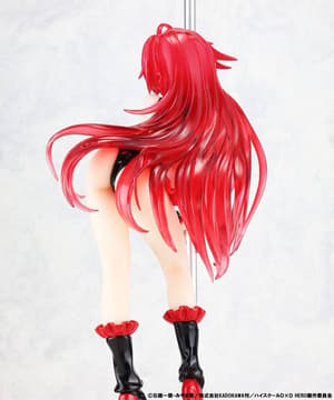 Rias Gremory - Pole Dance - Black - Kaitendoh - 8