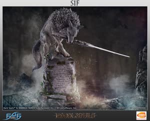 Sif, der Große Grauwolf – Dark Souls Statue 1/4 von First 4 Figures - 45