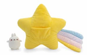Sternschnuppe - Molang - Kissen (40cm x 28cm) (1)