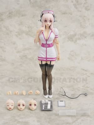 Super Sonico Nurse - Gutto-Kuru Figur - 3