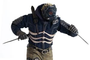 Caiman - Anime Version - Dorohedoro Actionfigur - ThreeZero - 6