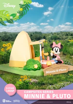 Minnie Mouse & Pluto - Special Edition - Disney Campsite Series - D-Stage Diorama - Beast Kingdom Toys (3)