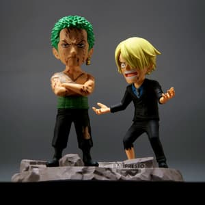 Lorenor Zorro & Sanji Vinsmoke - One Piece - WCF Log Stories ("...NOTHING...AT ALL!!!!") - Banpresto (1)