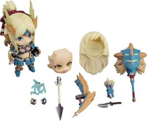Nendoroid 1407-DX Female Zinogre Alpha Armor - DX Version - 8