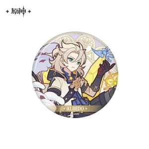 Albedo - Genshin Impact - Button (Windblume's Breath Series) - miHoYo (1)