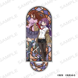 Hitagi Senjogahara x Kurisu Makise - Bakemonogatari x STEINS;GATE - Hologram Acrylaufsteller - i-rights,LLC (1)