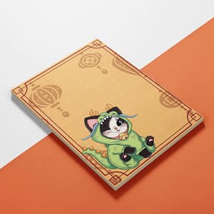 Drachen Neko - Notizblock A6 - Hideko Merchandise (1)