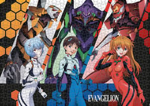 Characters - Neon Genesis Evangelion Jigsaw Puzzle - Level 42 (1000 pieces) - 5