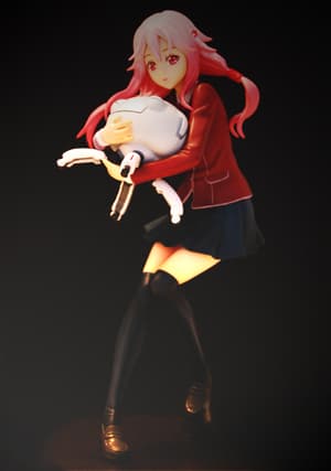Inori Yuzuriha in Schuluniform mit Funell - 1