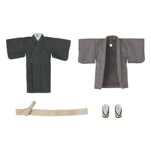 Kimono - Boys / Grey - Nendoroid Doll Outfit Set - 3