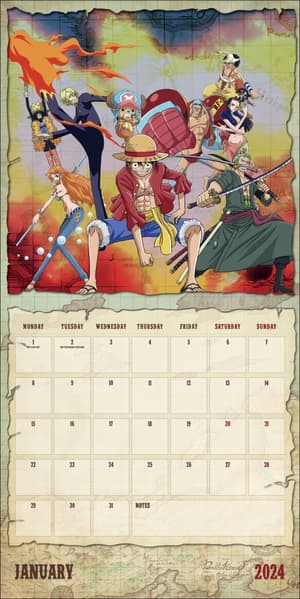 One Piece Broschurkalender 2024 (1)
