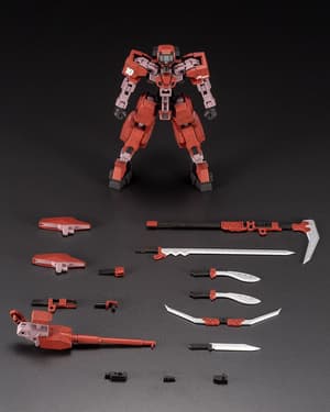 Type 34 Model 1 Jin-Rai - Frame Arms - Plastic Model Kit - 1/100 Scale - 8