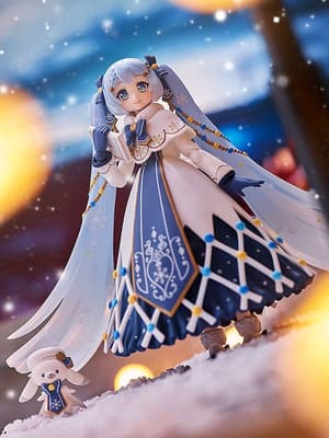 Figma EX-064 Hatsune Miku - Snow Miku Glowing Snow - 3