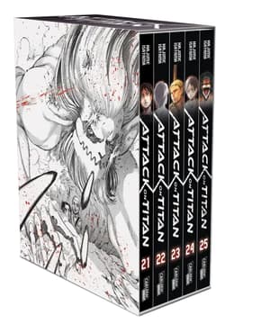 Attack On Titan – Band 21–25 mit Schuber - 2