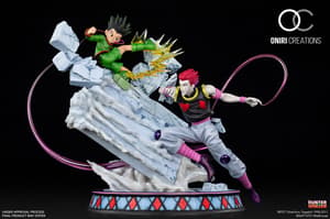 Gon vs Hisoka - Battle at the Heavens Arena - Oniri Creations Statue - 1