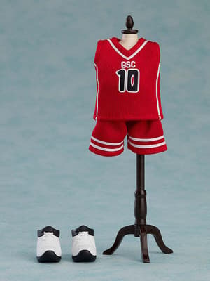 Nendoroid Doll Outfit Set: Basketball Uniform (Red) - 3