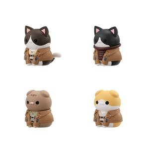 Set - Attack on Titan Mega Cat Project -  Gathering Scout Regiment danyan! - Megahouse - 3